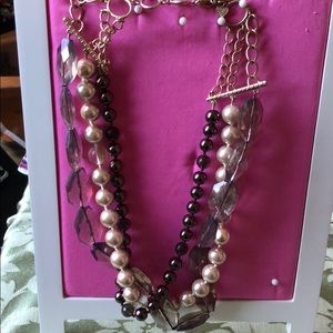 Stunning triple strand necklace